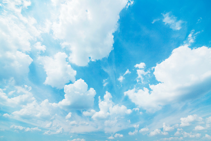 青空と雲